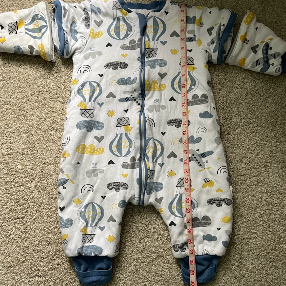 24M Sleep Sack with Balloon Print